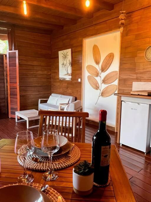Bungalow Avec Jacuzzi Privatif Villa Sainte-Rose Exterior foto